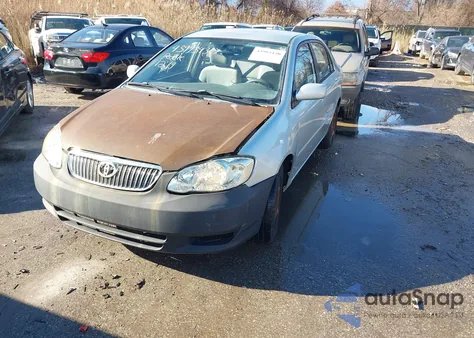 2003 Toyota Corolla Le z USA, uszkodzony, nr VIN JTDBR32E832005254